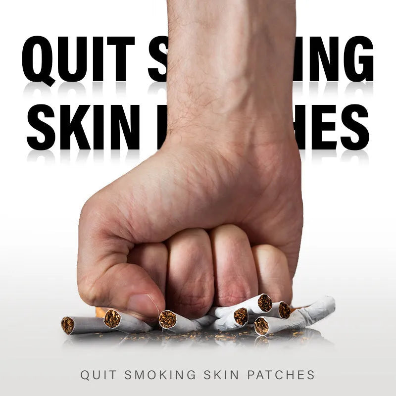Box of 30 plant extract nicotine patches for smoking cessation.