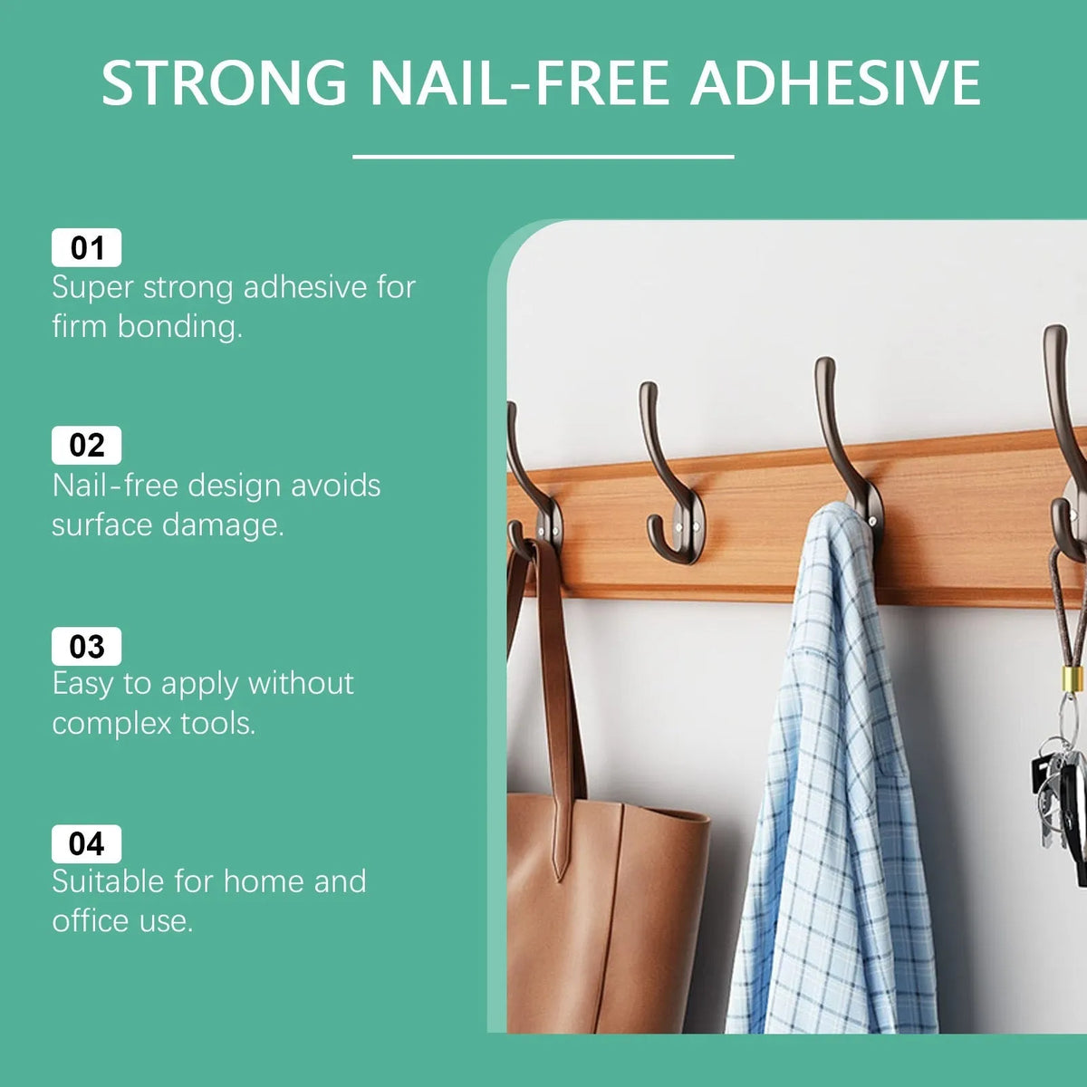 100g strong nail-free adhesive water-based PVA-217 glue for wall hanging and repair