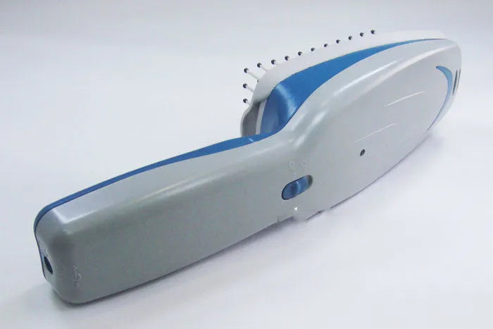 Pet comb with ion and ozone technology, removable brush, 21.5cm length, for grooming and odour removal