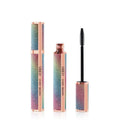 4D Long Thick Curling Waterproof Mascara tube with spiral brush, showing deep black formula for volumised lashes.