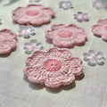 Hand-woven wool coasters with finished edges available in sets of 1, 2, or 6 pieces