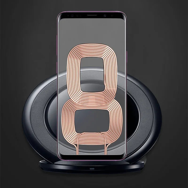 Qi wireless fast charger for Samsung Galaxy Note Edge with USB interface and multiple colour options