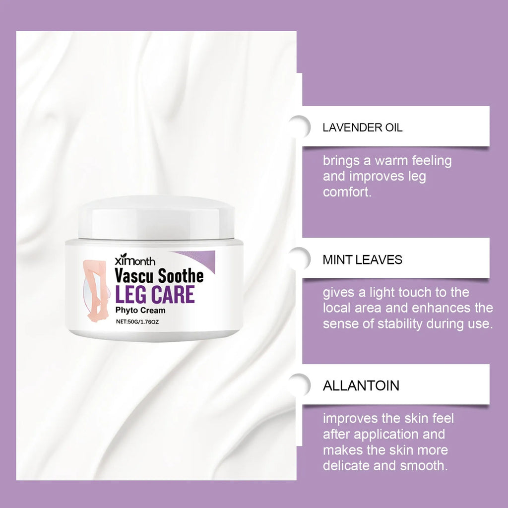 50g tube of lavender and mint massage cream with glycerin and allantoin