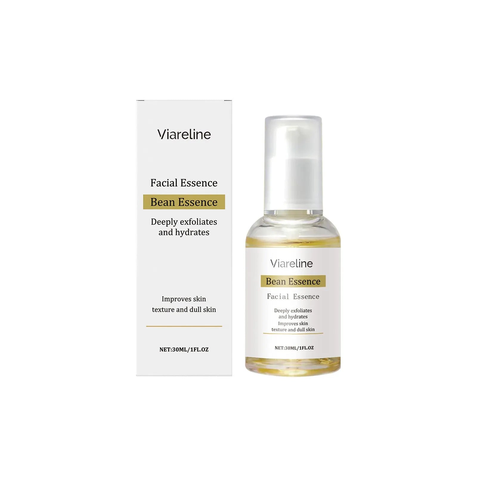 30ml bottle of Daily Shin Moisturiser facial essence with hyaluronic acid and vitamin C