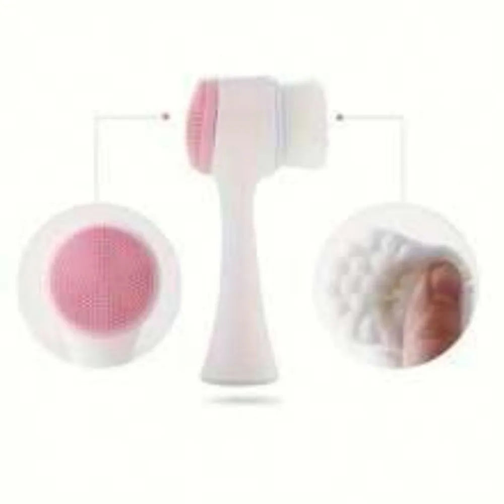 Blue pet paw brush measuring 13.5cm for dog and cat grooming with PP construction