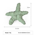 Deep sea shark rubber dog toy showing marine animal shapes in blue and green colour options