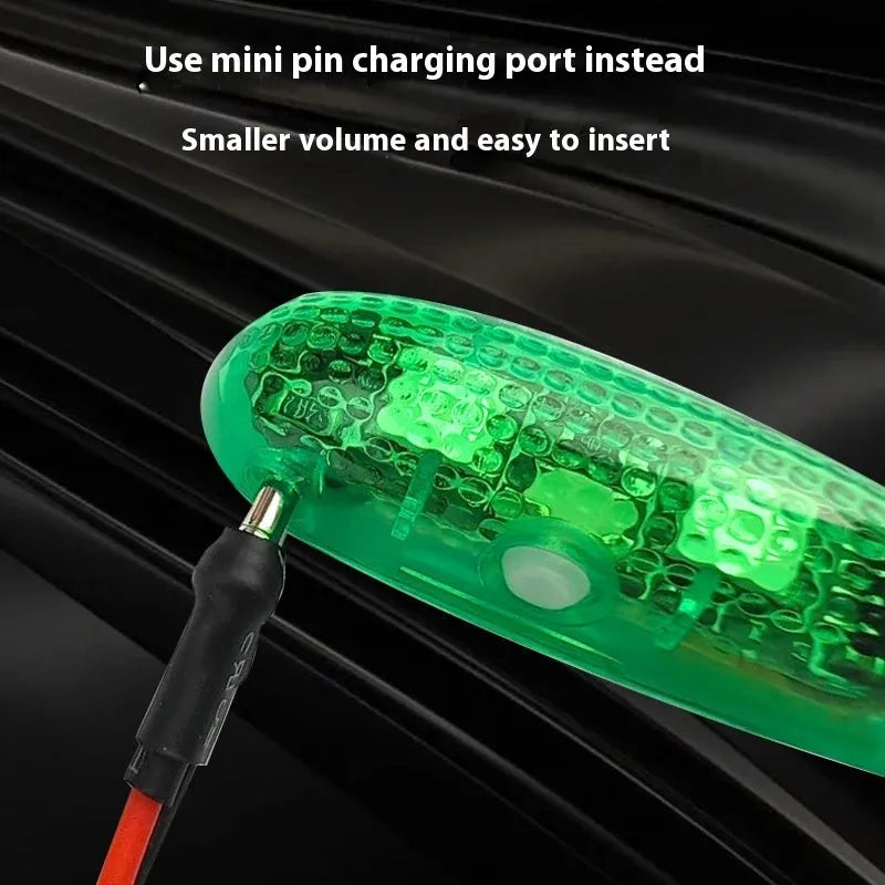 V3 wireless charging waterproof navigation light for scale models with 43mm size and LED colours