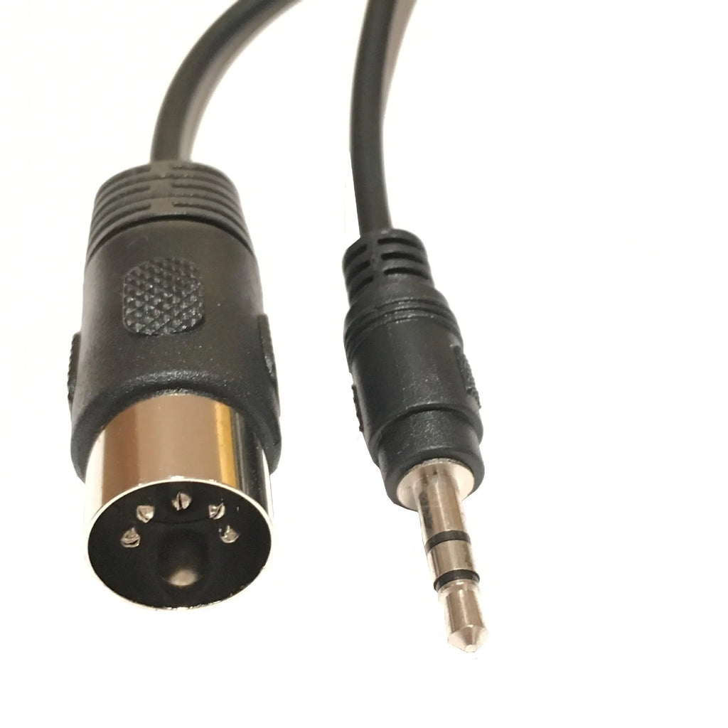 3.5mm audio plug rotary wiring cable with bare copper core and copper wire, single audio line