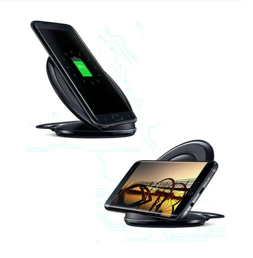 Qi wireless fast charger for Samsung Galaxy Note Edge with USB interface and multiple colour options