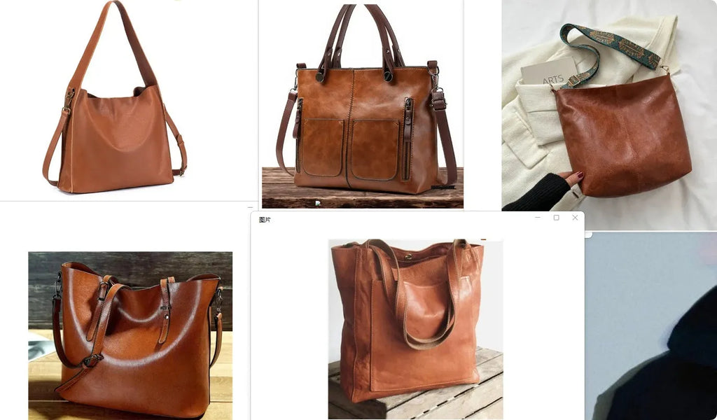 Black ladies shoulder bag with gold hardware, a removable strap, and a front zip pocket.