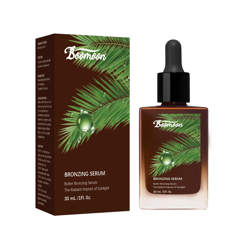 Bronze Black 30ml lash extension care solution bottle