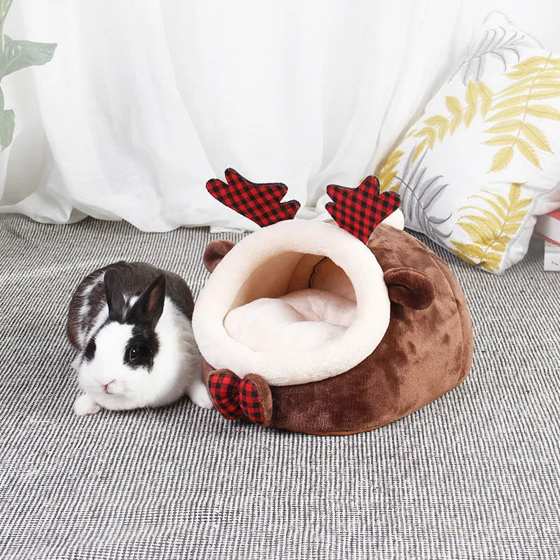 Flannel small pet nest for guinea pigs, hamsters and rabbits in S, L or XL