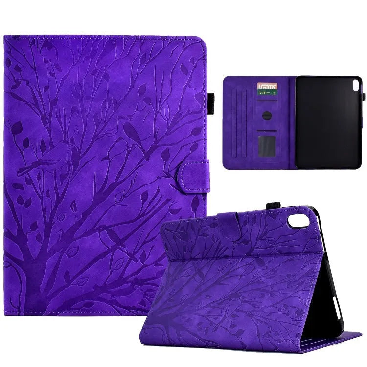 Pachira Macrocarpa imitation leather tablet case with built-in bracket in black colour