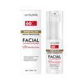 30g tube of lightweight facial sunscreen with SPF 50+ and PA++++ protection, showing hyaluronic acid and Centella asiatica extract ingredients.