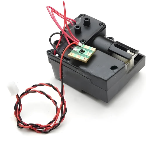 Black 1/10 scale RC tank smoke generator electronic module accessory