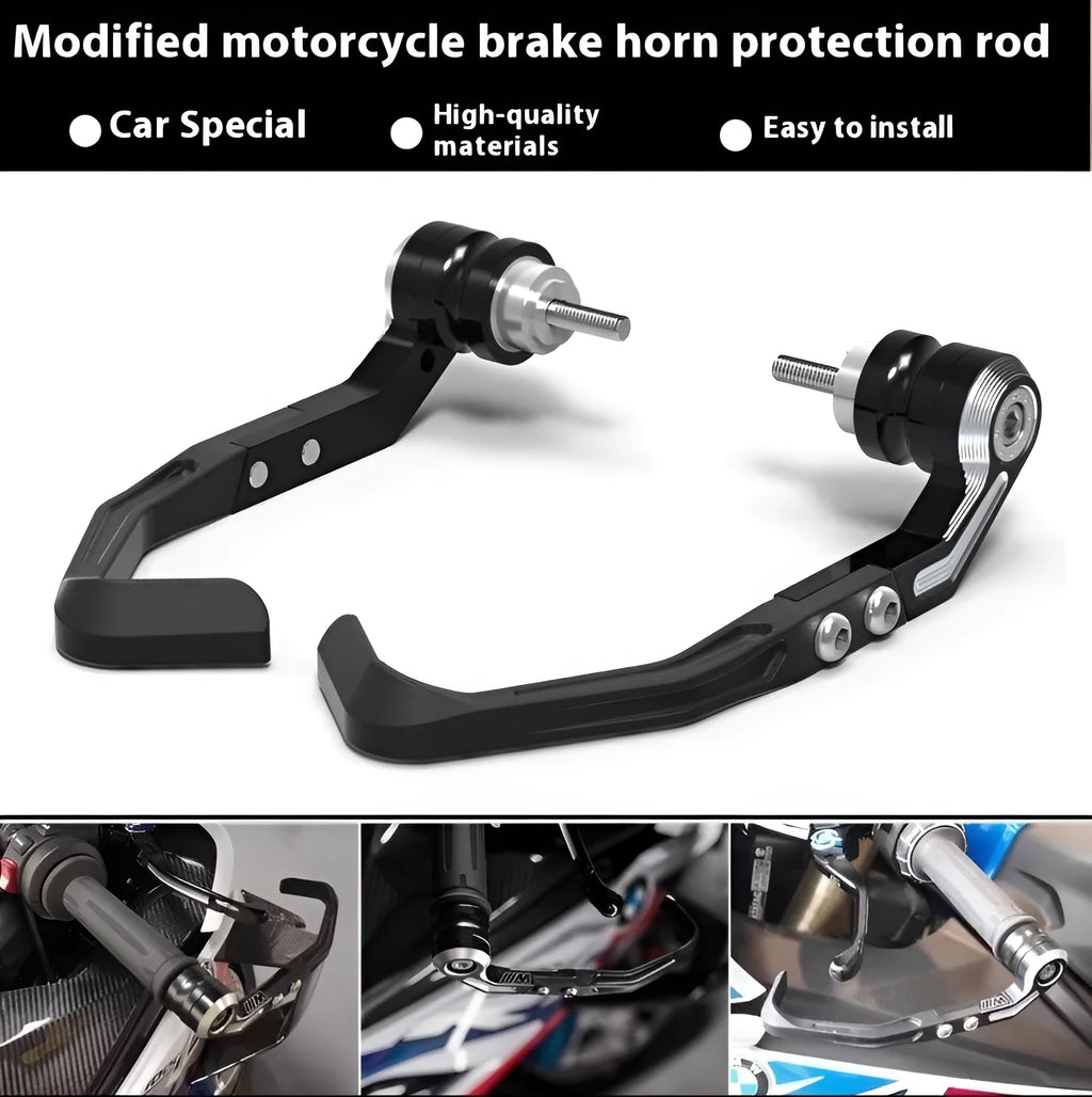CNC aluminium brake lever guard bar for Honda CBR650F and CBR650R motorcycle protection.