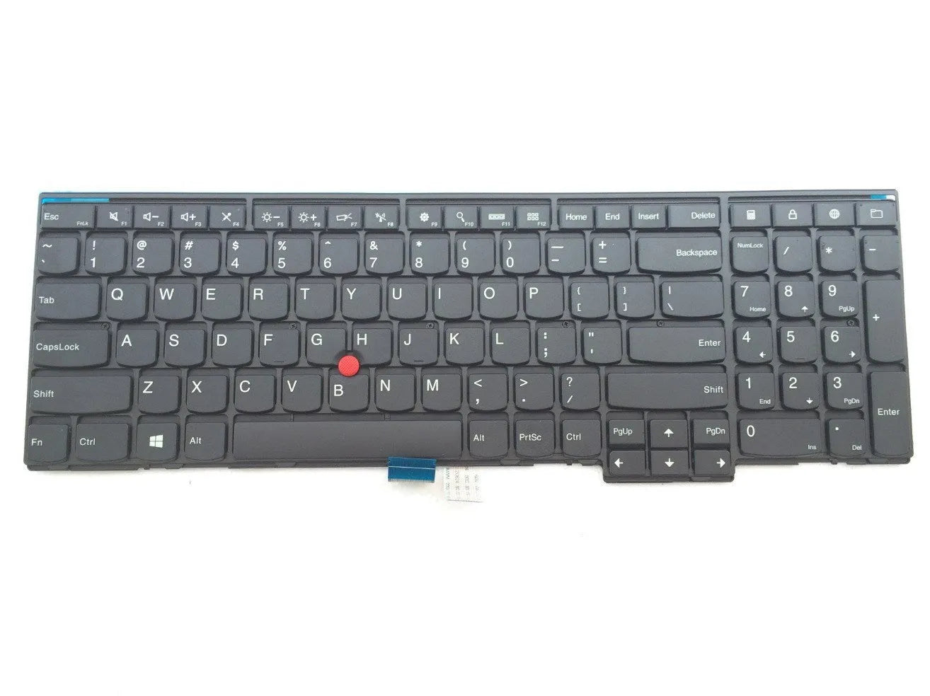 Black Lenovo ThinkPad E531 replacement laptop keyboard with USB connector