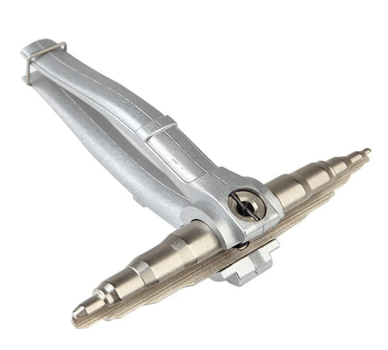 Manual tube expander tool for air conditioning refrigeration work with alloy steel construction