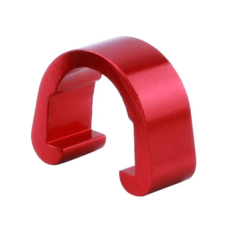 Aluminium alloy C-shaped buckle measuring 10.2x13x5mm in eight colour options