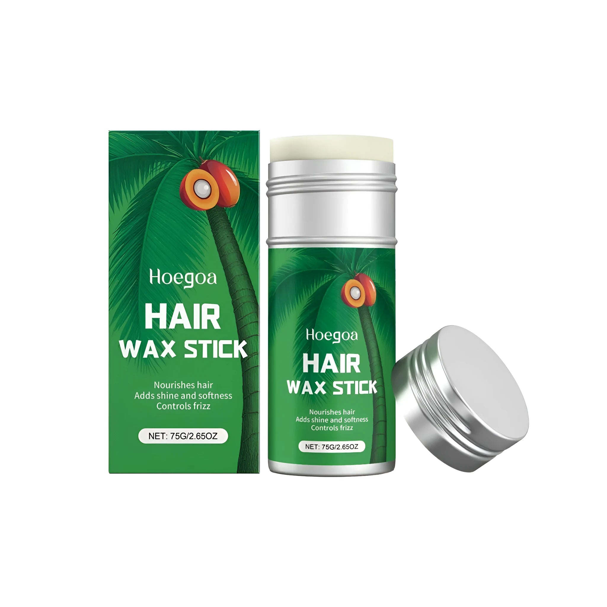 75g hair wax stick for men's styling with shea butter and vitamin E