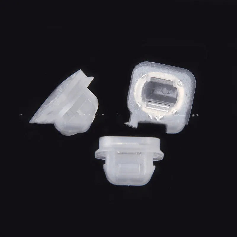 Plastic interior fastener for BMW vehicles with 17.3mm by 15.2mm outer frame dimensions
