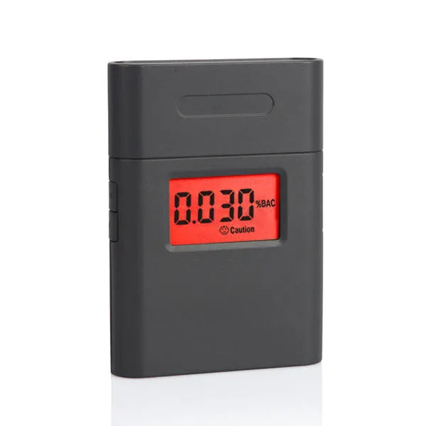 Black AT-838 portable breath alcohol detector for driver testing