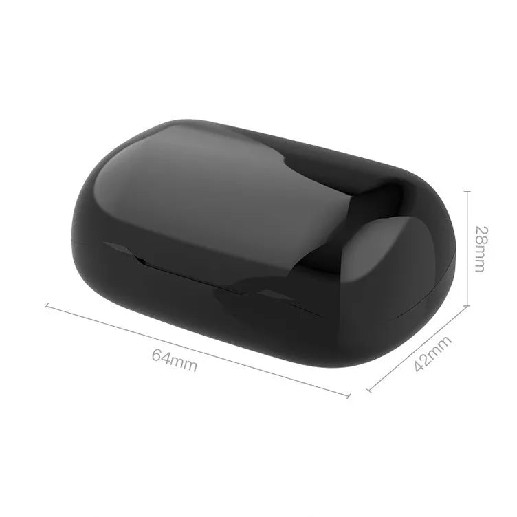 True wireless Bluetooth earbuds in black, pink, or white colour options.