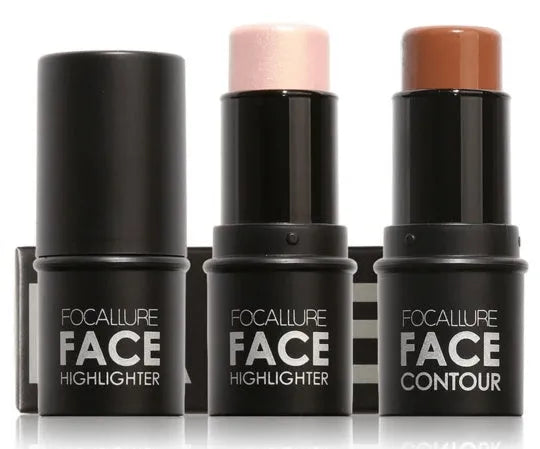 Perfection Face Contour Highlighter cream makeup in four colour options for facial contouring