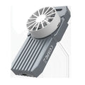 USB4 hard disk box for NVMe M.2 solid state drives with aluminium alloy construction