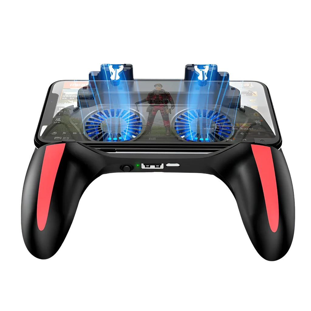 H10 game controller with touch screen interface for mobile gaming on smartphones