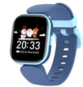H39T smart children's watch with blue sporty TPU strap and 1.4-inch touch screen