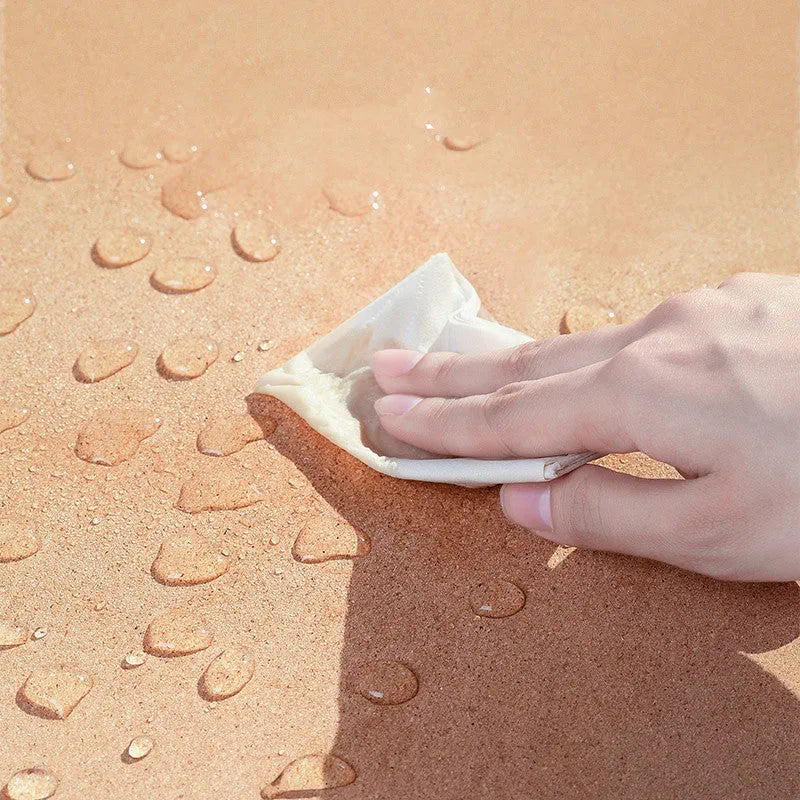 Cork mouse pad in log and brown cork, 200x300mm, 300x600mm, and 400x800mm desk mat sizes