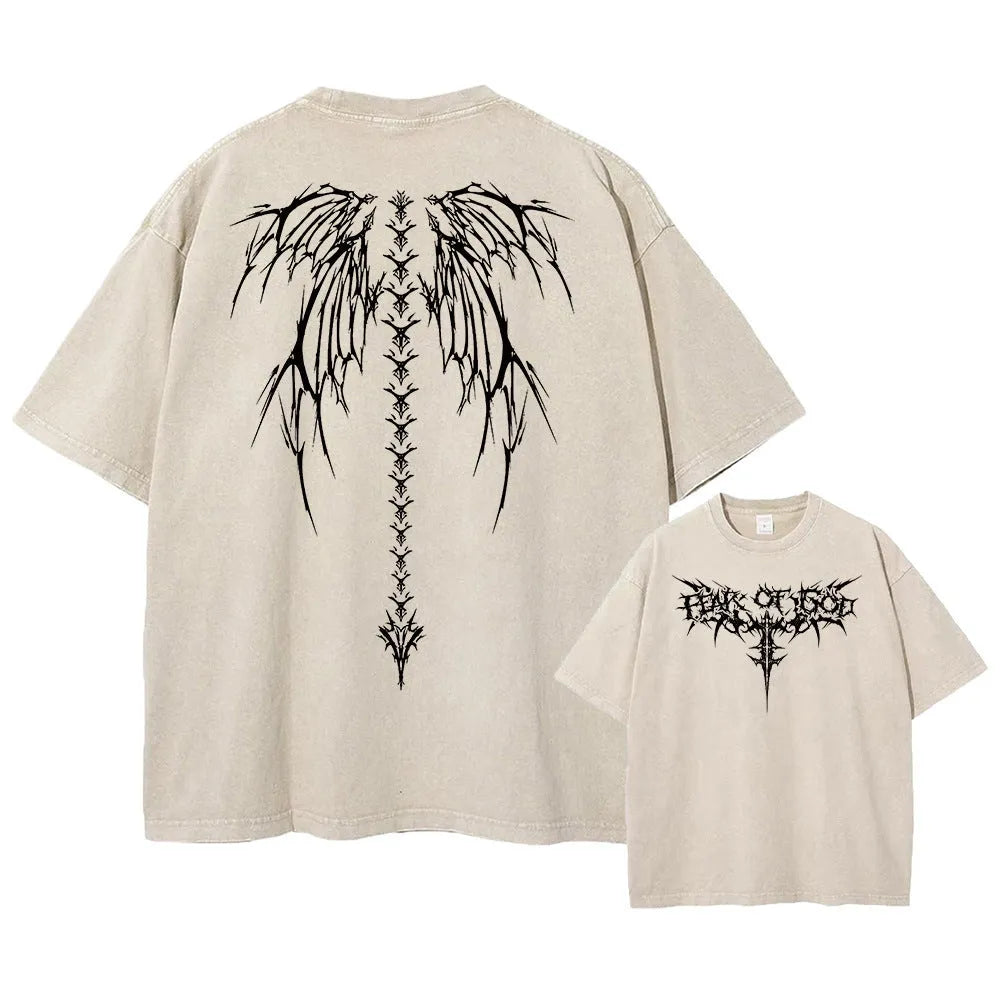 Men's oversized cotton t-shirt with drop-shoulder sleeves in loose fit, showing colour variant SX2608