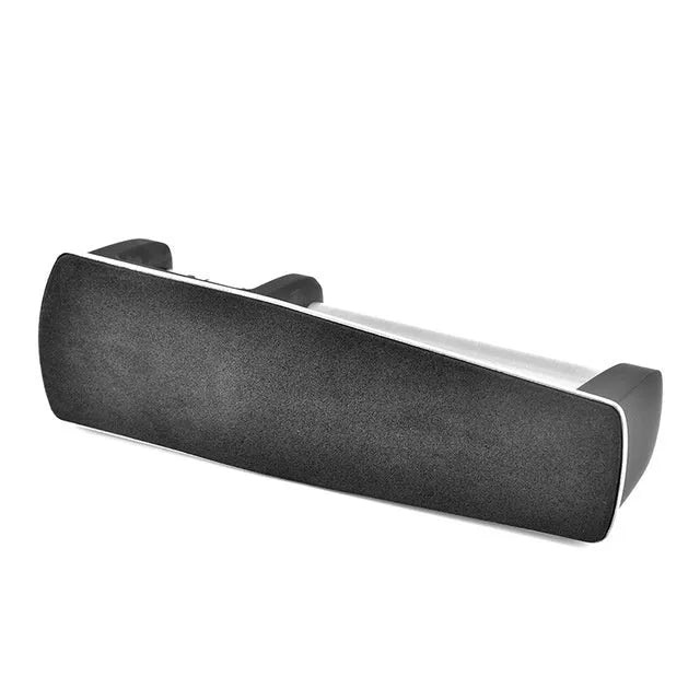 Black kitchen sharpener with 20-degree angle guide and non-slip ABS base for knife maintenance