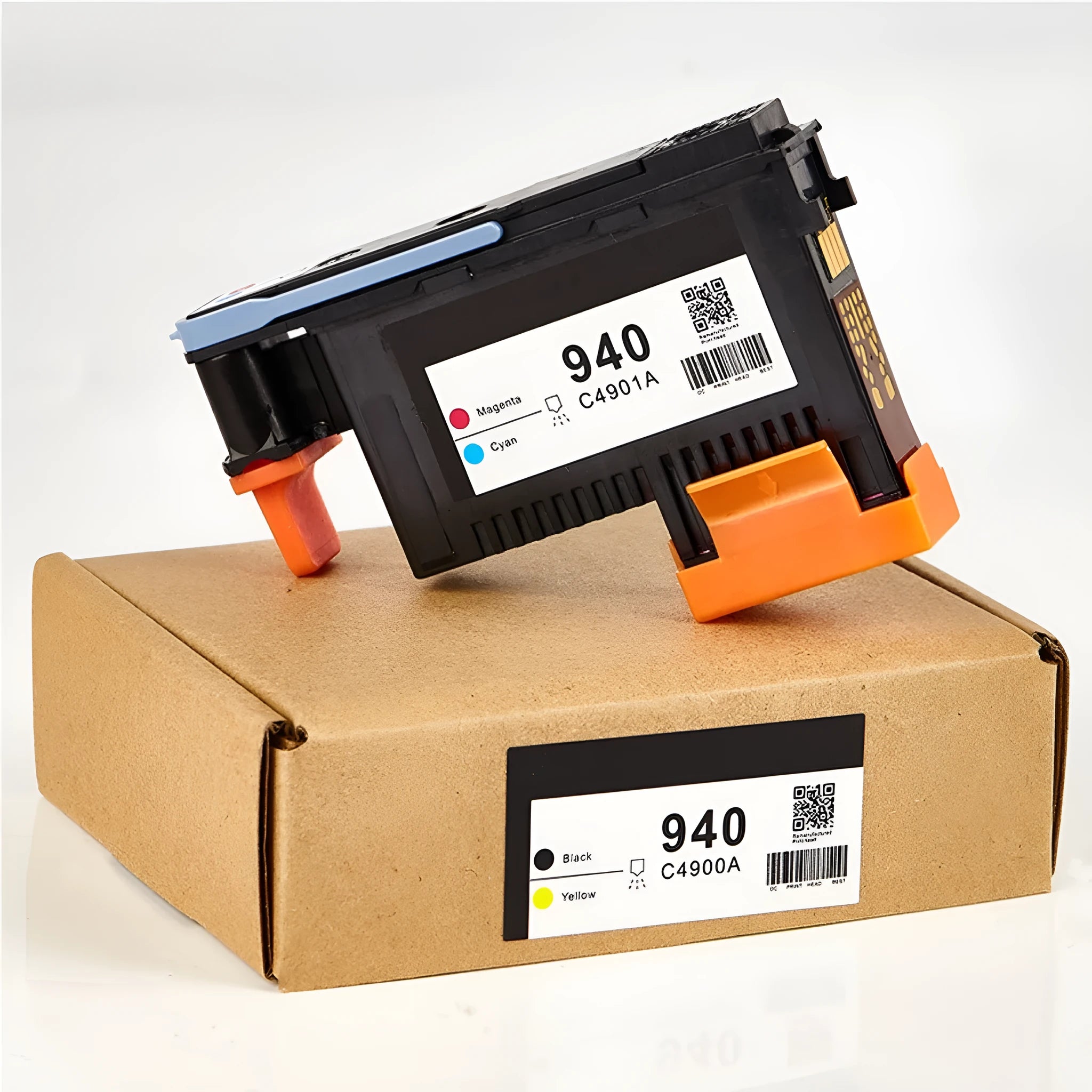 HP940 C4900A compatible replacement printing nozzle cartridge for black and yellow ink.