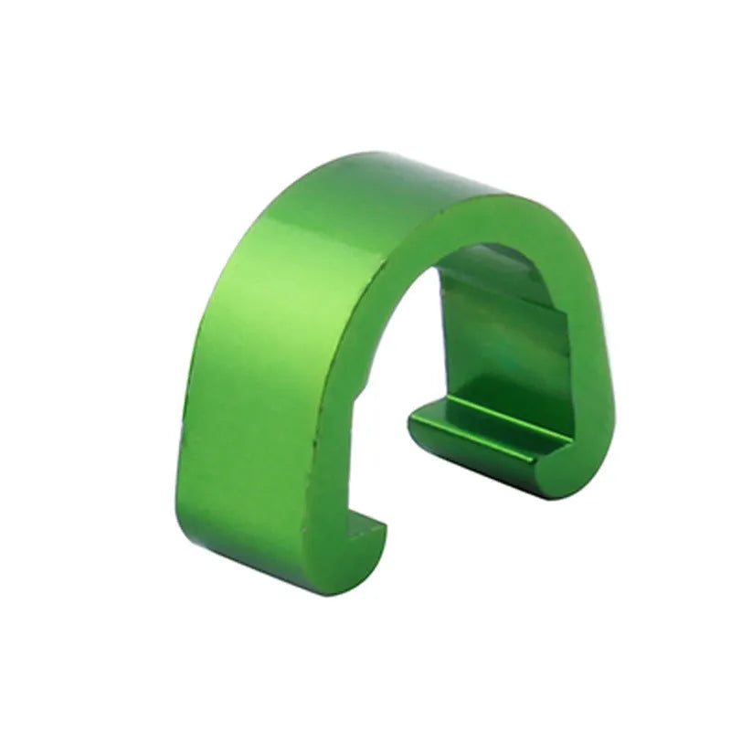 Aluminium alloy C-shaped buckle measuring 10.2x13x5mm in eight colour options
