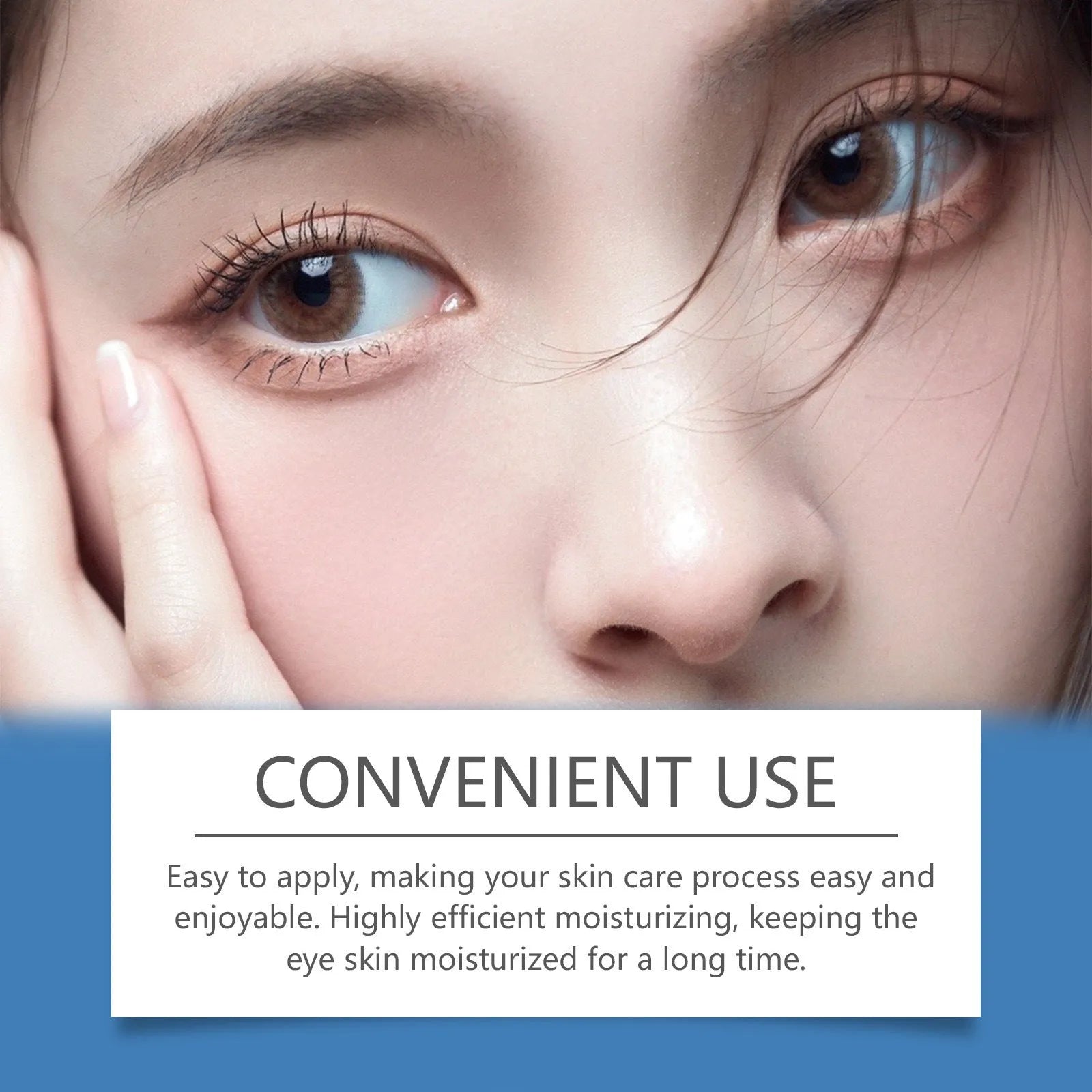15g tube of collagen firming eye cream for skin around eyes