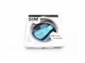 Blue USB 2.0 external SIM card reader for mobile phones with data backup and editing functions