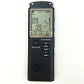Original USB Professional Voice Recorder with compact design, external microphone, and display showing 1536 Kbps bit rate