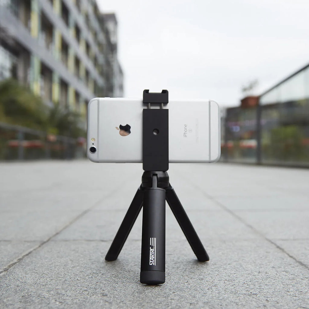 Aluminium alloy iPhone bracket and 11cm table tripod accessory