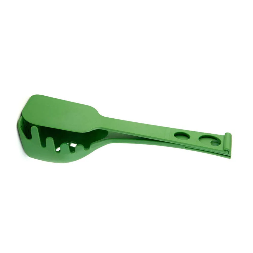Multifunction kitchen spoon set with plastic shovel and spaghetti spoon for cooking tasks