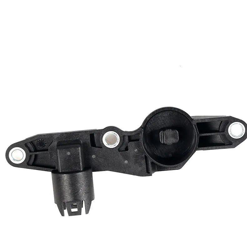 Black automotive crankshaft position sensor with eccentric shaft for BMW vehicles OE 11377506503