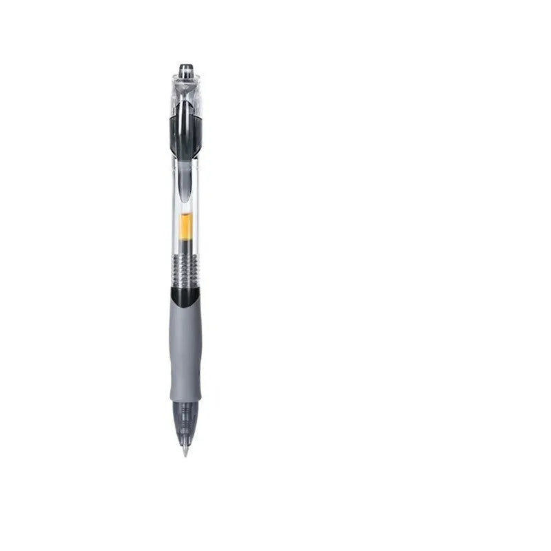 Fashion Personality 0.5mm gel pen in plastic barrel with black blue red ink options for office and student use