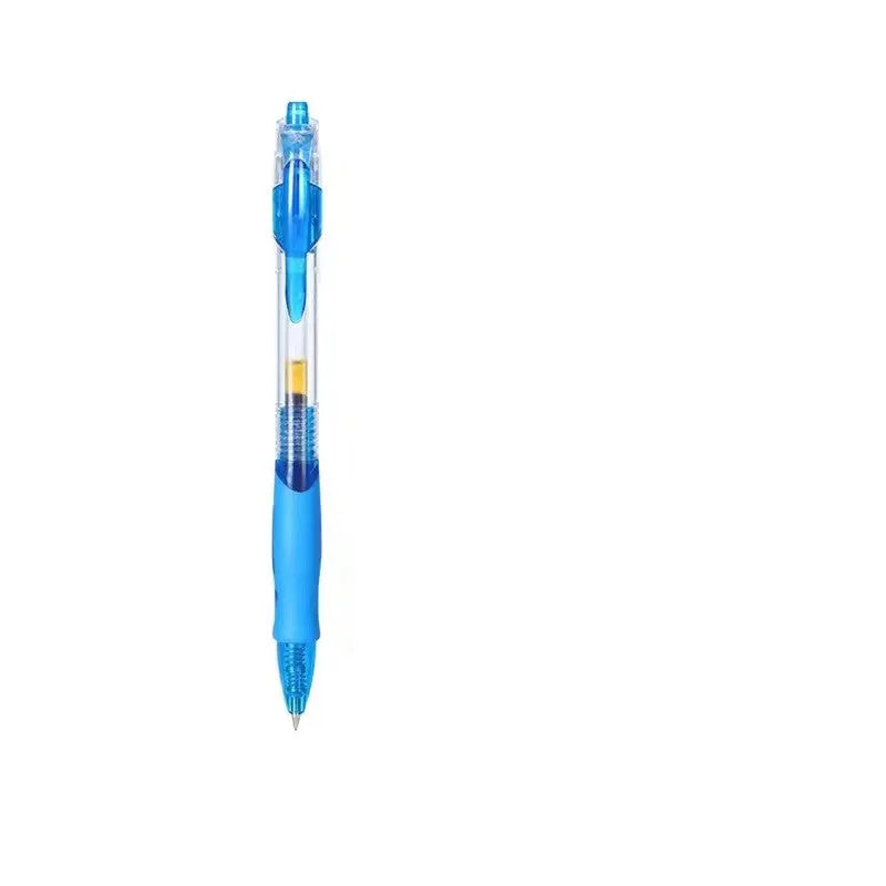 Fashion Personality 0.5mm gel pen in plastic barrel with black blue red ink options for office and student use