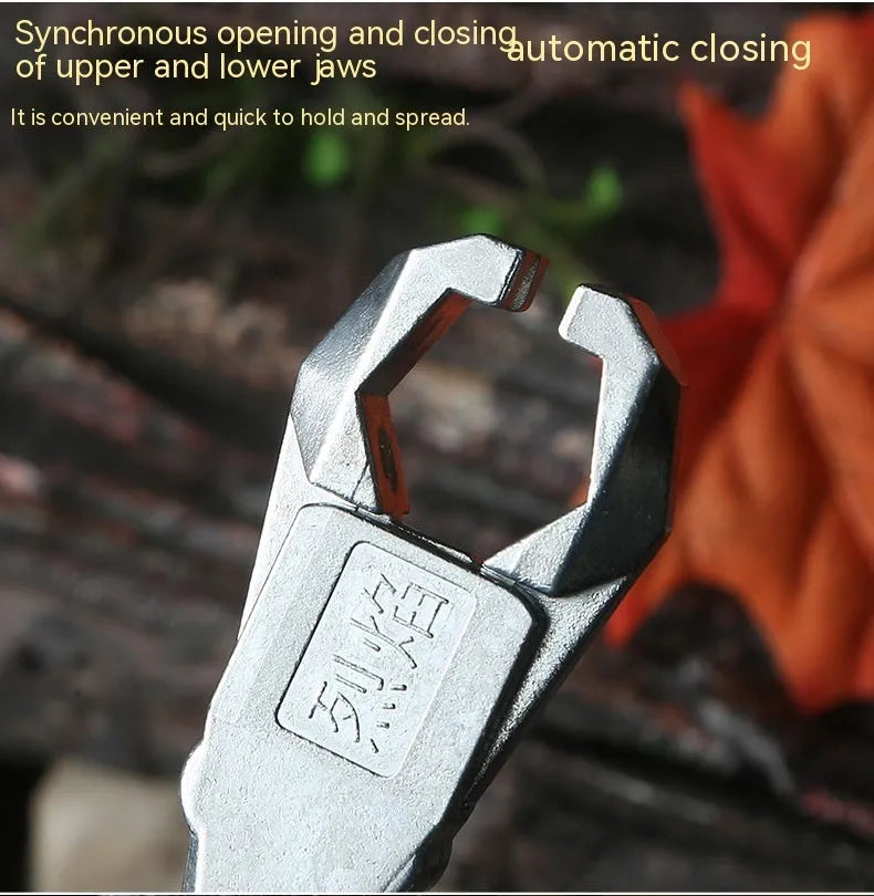 Alloy Release Aid Two-axis Harpoon Clip for archery bowstring release with zinc alloy construction