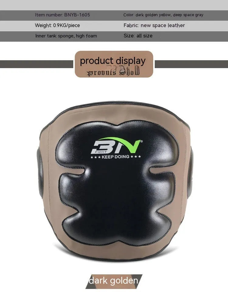 Sanda boxing chest protection target for waist protection in dark grey colour
