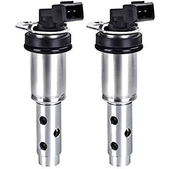 BMW camshaft VVT solenoid valve metal automotive part measuring 25cm