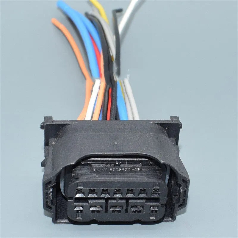 Black BMW headlight line speed plug connector for X1 E90 E92 vehicles