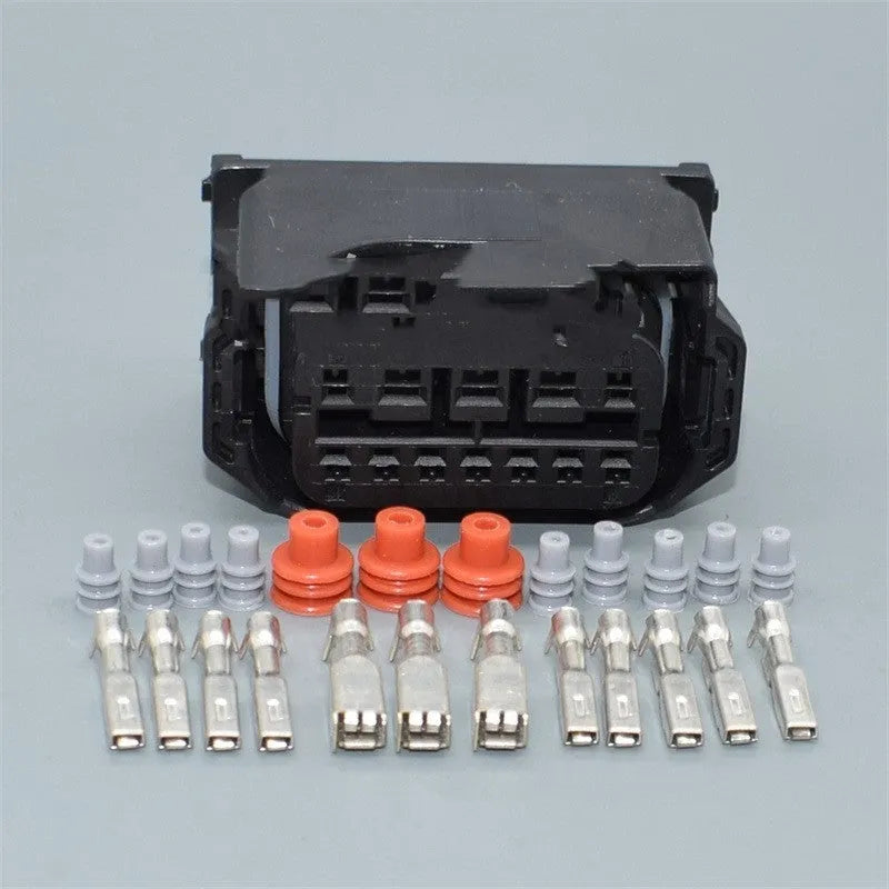 Black BMW headlight line speed plug connector for X1 E90 E92 vehicles
