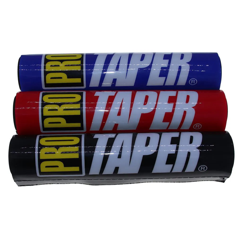 25cm motorcycle foam handlebar cover in black, blue or red for off-road protection
